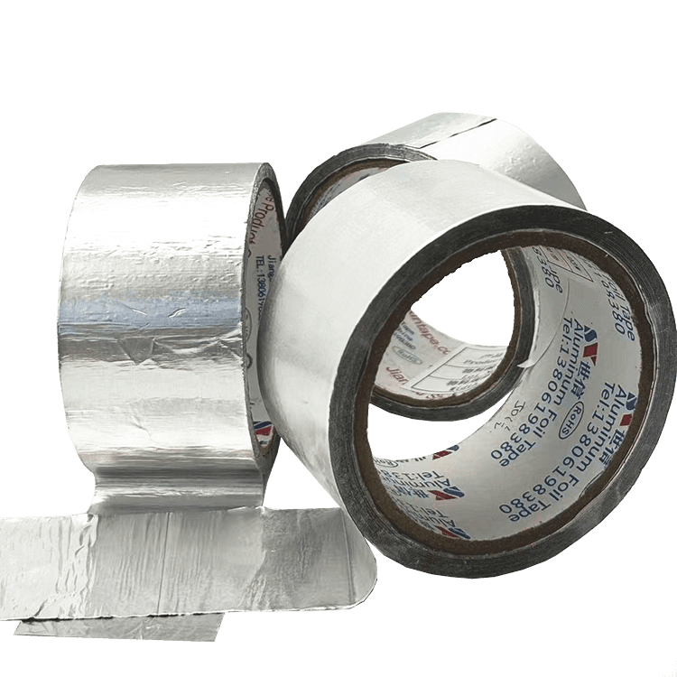 Jednostranná tepelně odolná fóliová páska pro opravy HVAC Jednostranná tepelně odolná fóliová páska pro opravy HVAC