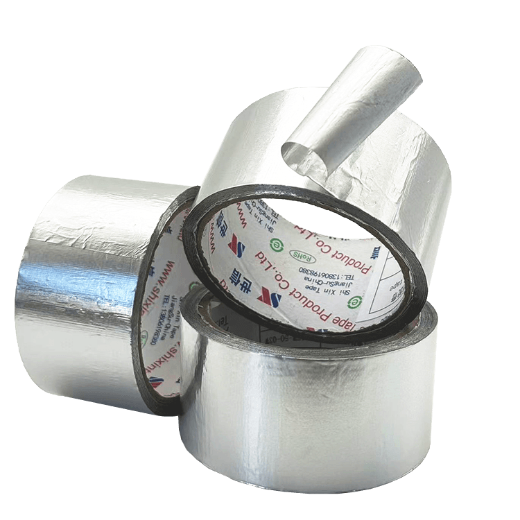 Jednostranná tepelně odolná fóliová páska pro opravy HVAC Jednostranná tepelně odolná fóliová páska pro opravy HVAC