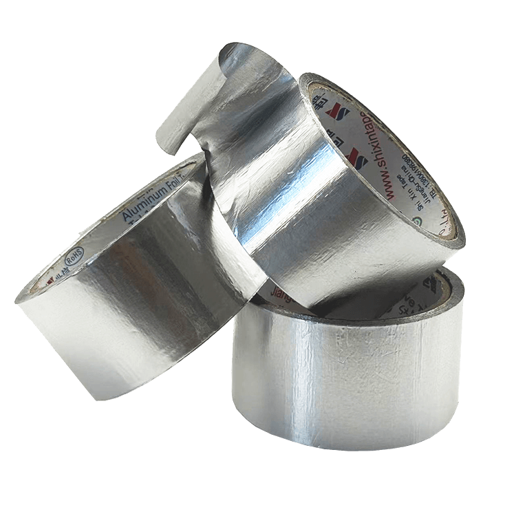 Jednostranná tepelně odolná fóliová páska pro opravy HVAC Jednostranná tepelně odolná fóliová páska pro opravy HVAC