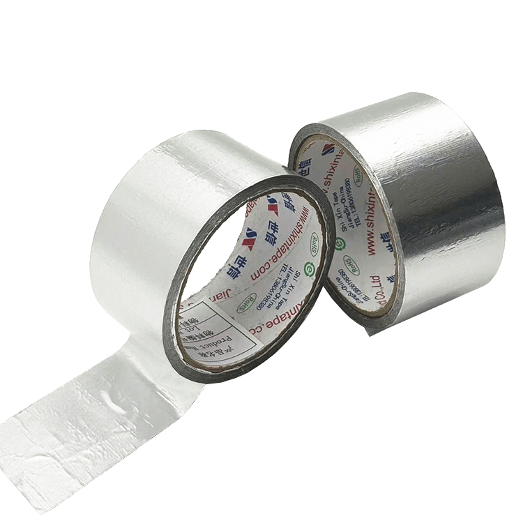 Jednostranná tepelně odolná fóliová páska pro opravy HVAC Jednostranná tepelně odolná fóliová páska pro opravy HVAC